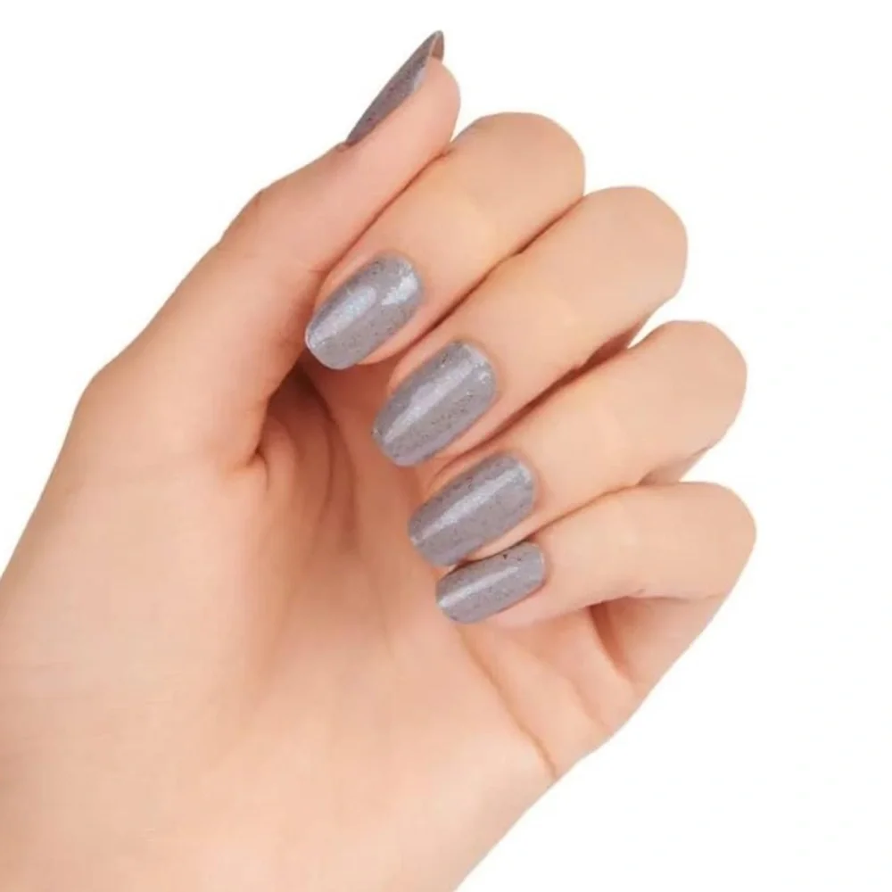 *Retired* Color Street: Into the Crystal Ball | Gray Silver Blue Glitter Fall